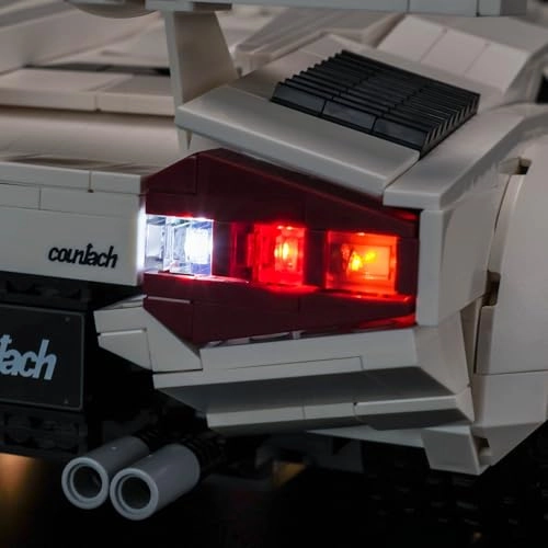 LED Lighting Compatible with Lamborghini Countach 5000 Quattrovalvole (10337) - White