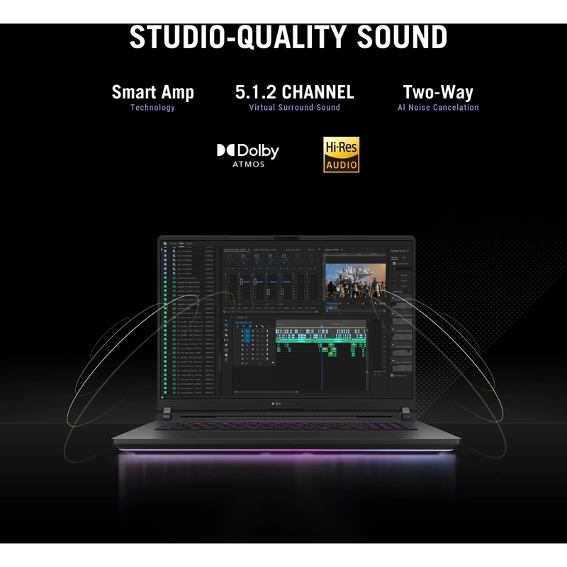 ROG Strix SCAR 18 G835LX-SA047W - 18'' Core Ultra 9 275HX 64GB DDR5 4000GB SSD