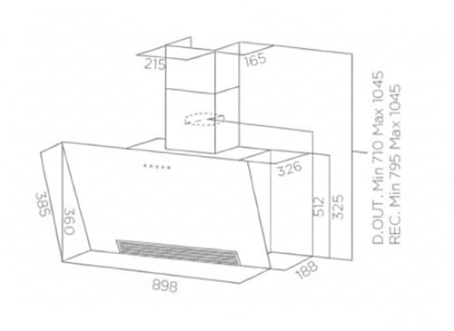 BMECH9CWVBL - 900 m³/h 89.8 cm
