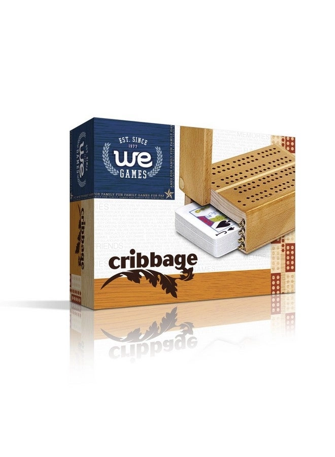 Cribbage Board - Travel Foldable 2 Track Set