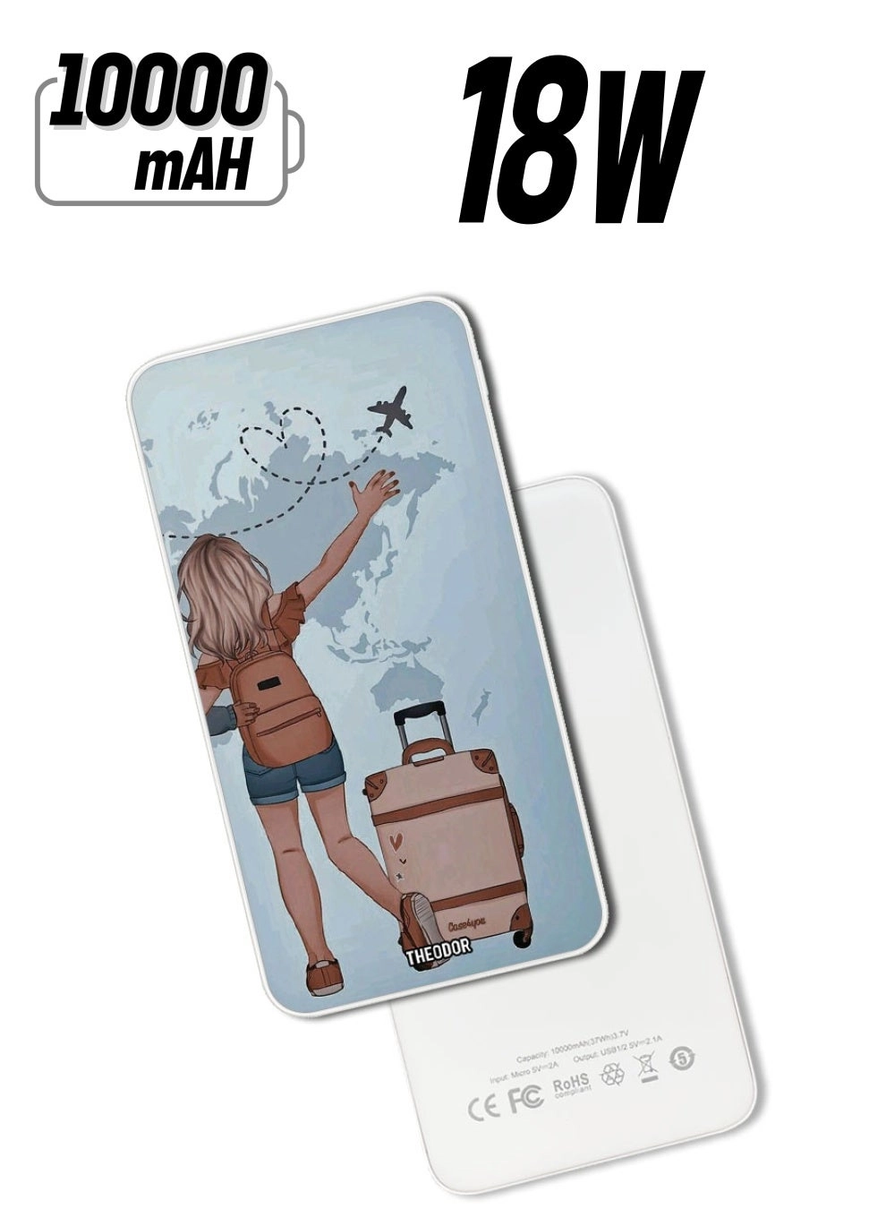 Theodor EX_PPBA635 - 10000mAh 18W