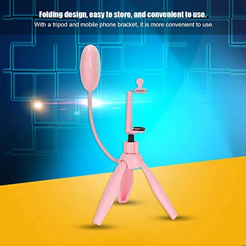 Fill Light - Pink Tripod Phone Holder