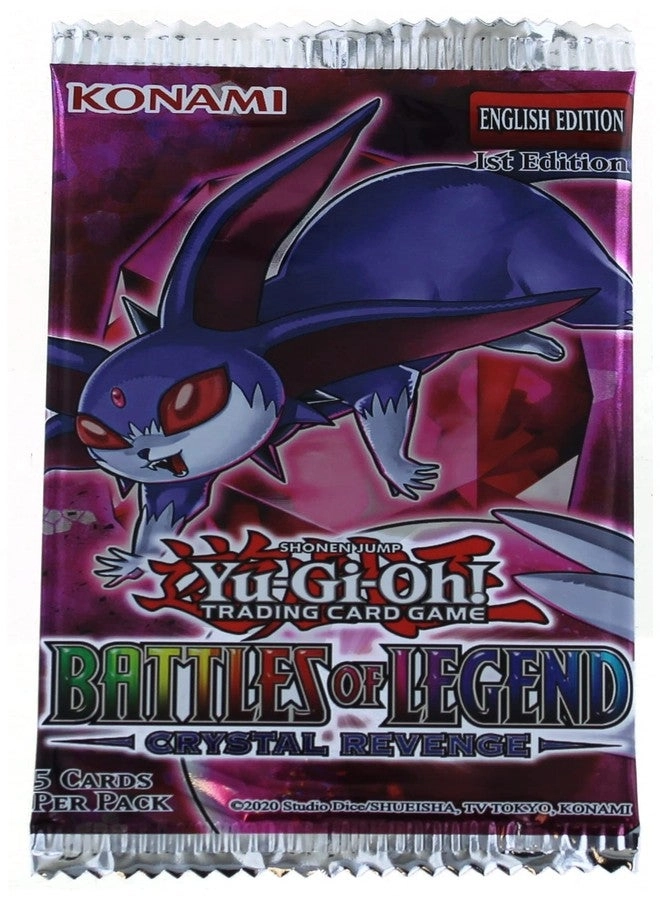 Yu-Gi-Oh! Battles Of Legend Crystal Revenge Booster - 5pcs