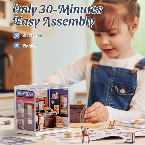 DIY Miniature Dollhouse Kit - Ice Cream Store 124 scale