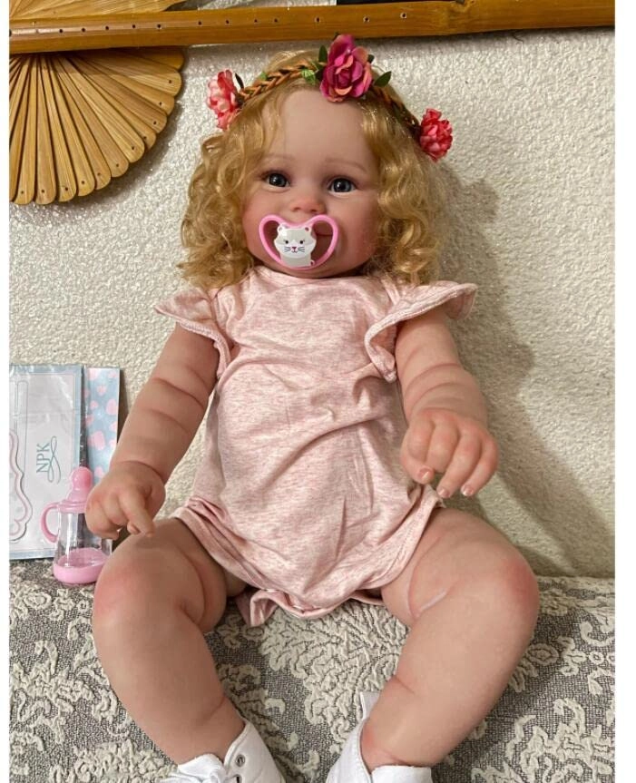 Maddie Cute Girl - 24inch Silicone Vinyl Cotton Ages 3+