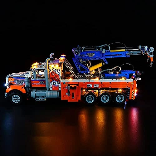 LED Light Kit for LEGO Heavy Duty Tow Truck 42128