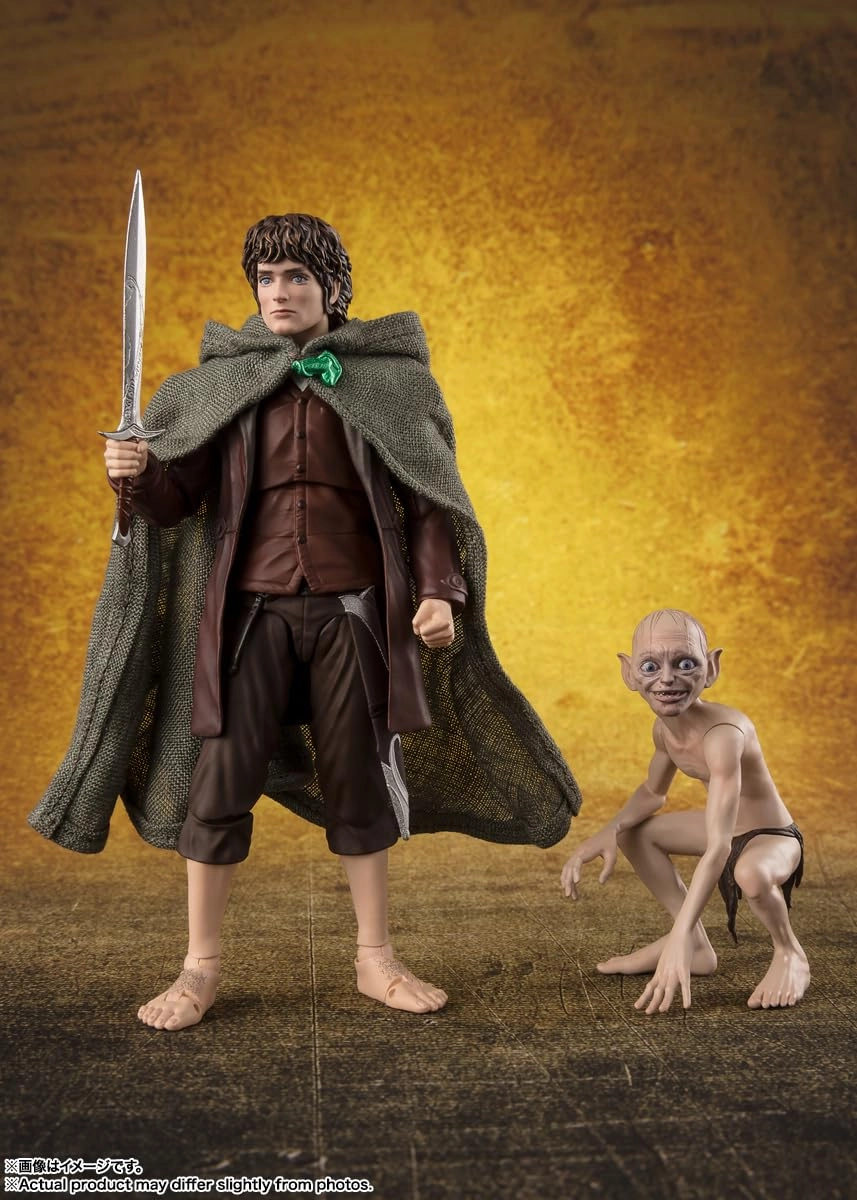 Frodo Baggins + Gollum - Lord of The Rings