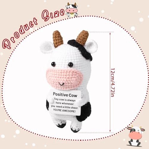 Positive Cow - 8 x 12 cm