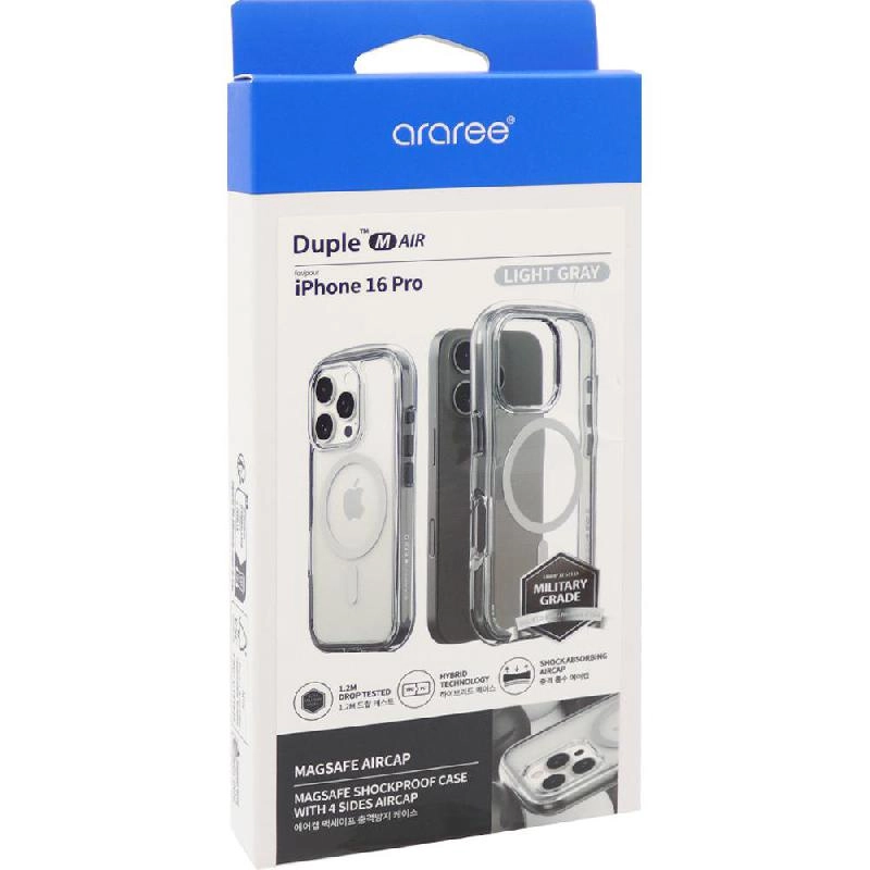 DUPLE M AIR Back Cover Mobile Case with MagSafe for iPhone 17 Pro