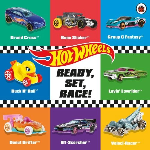 Mattel Ready - Set - Race! - board book 14 pages