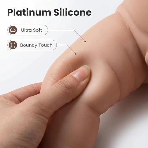 Reborn Baby Doll - 12 inch Vinyl Girl Ages 3+