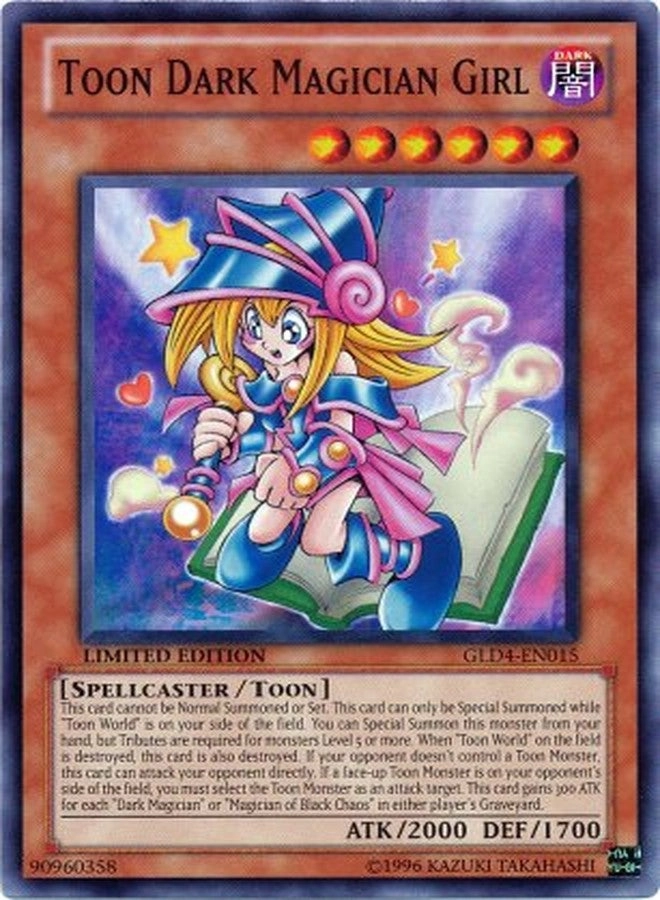 Yu-Gi-Oh! Toon Dark Magician Girl GLD4-EN015