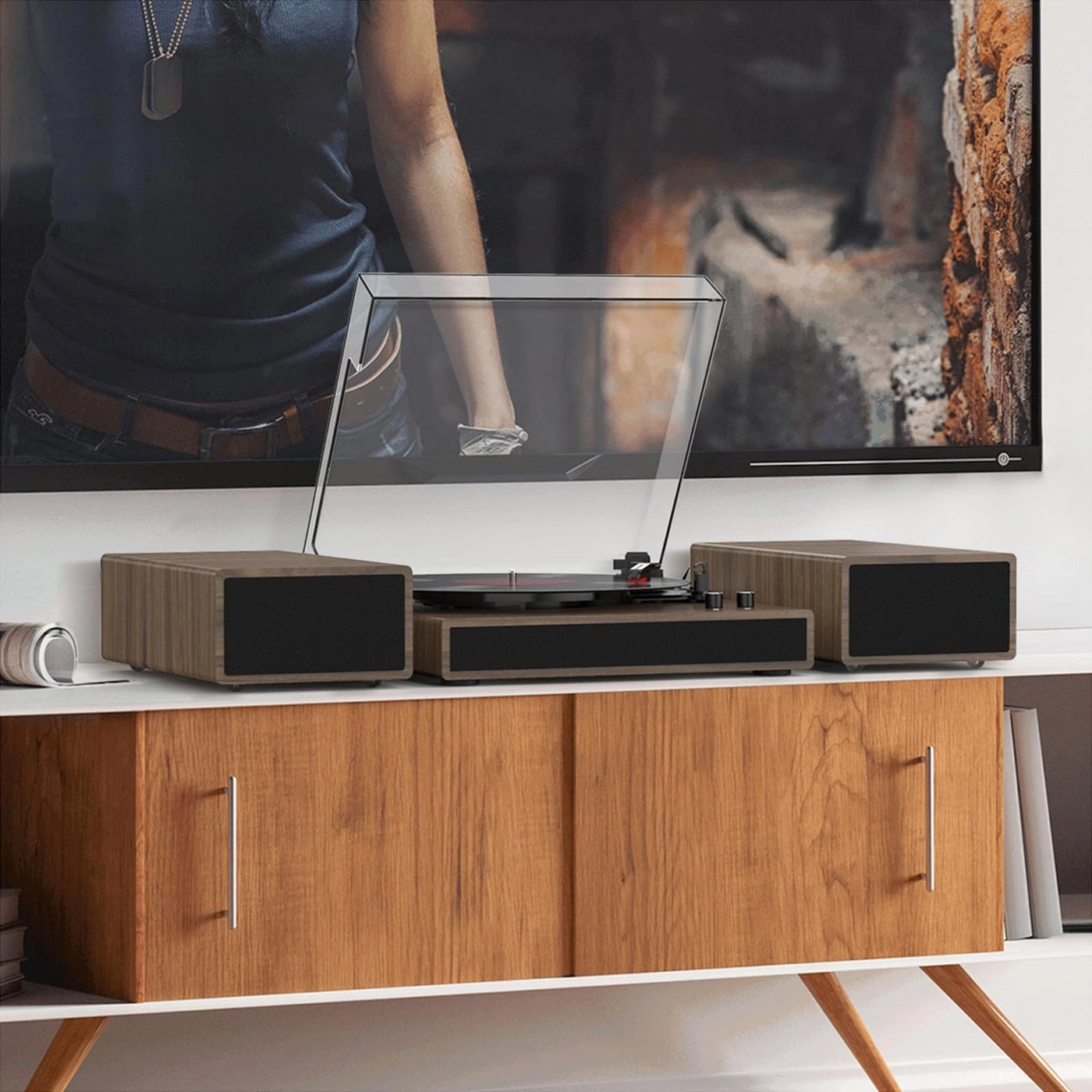 Vinyl Record Player - Belt Drive