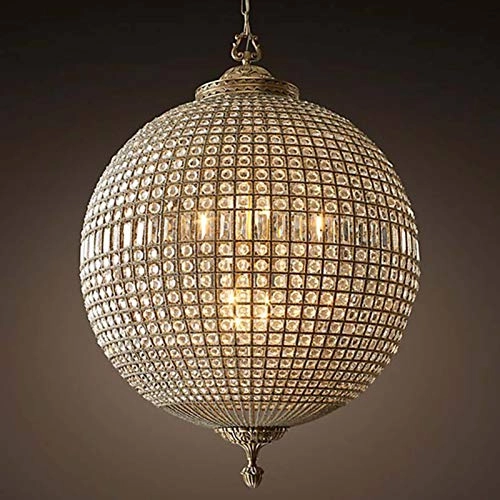 During Princess Children's Room Bedroom Porch Corridor Chandelier,E14 French Style Chandelier,Retro Old Iron Lamp - 3pc