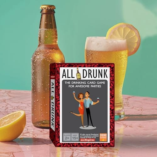 All Drunk Party Drinking Game - Adult 100 cards