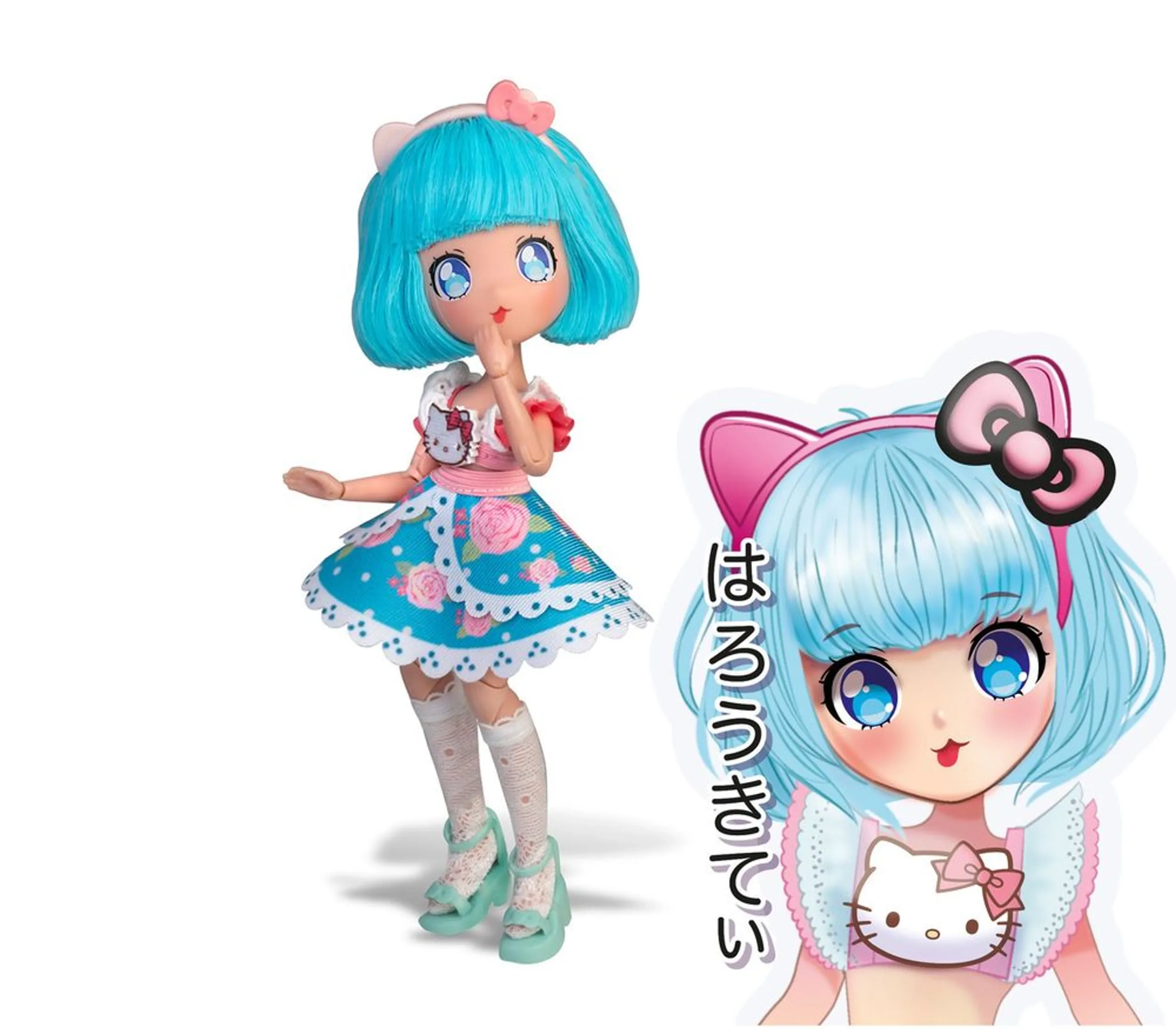 Hello Kitty Manga Doll - Pretty Pink Ages 4+