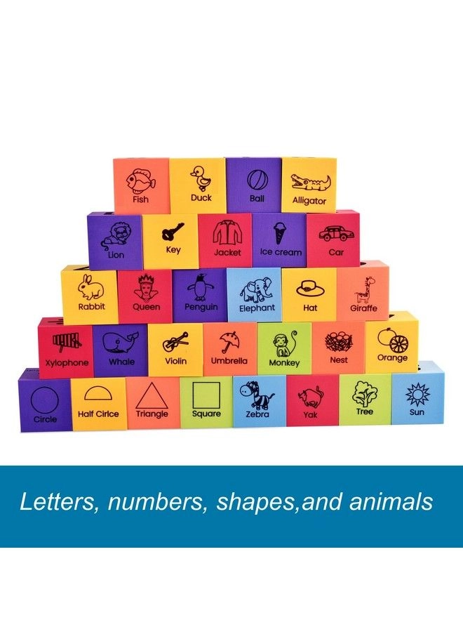 Foam Learning Blocks - Toddlers 30pcs