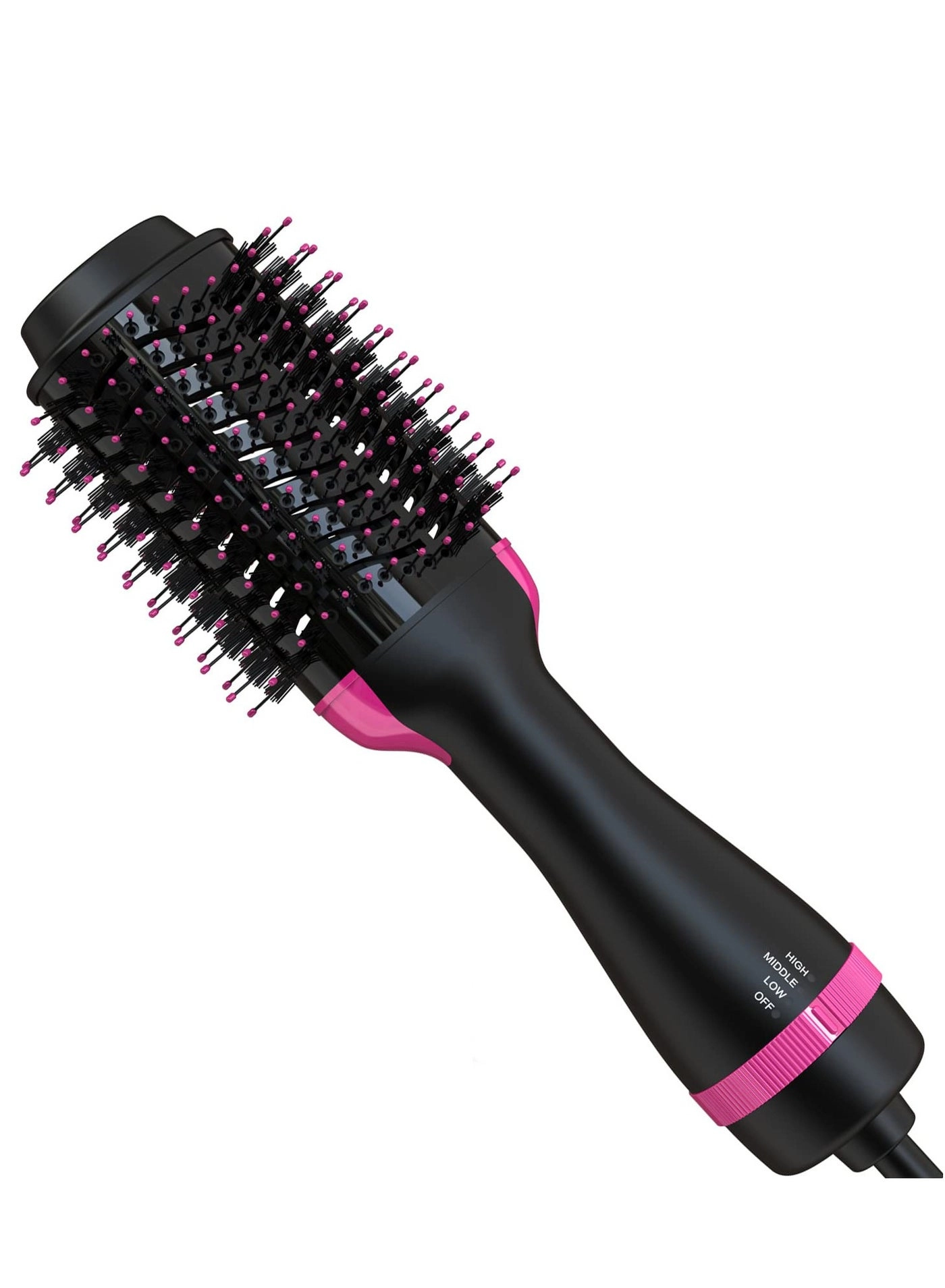 Hair Dryer Brush - 4 in 1 Negative Ion Pink