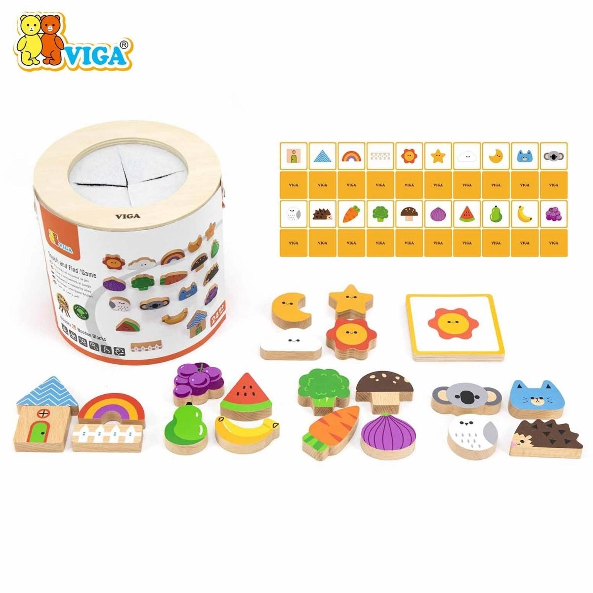 Touch and Find Game - 3 years and up