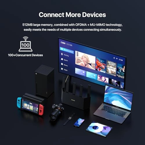 RE6L Pro - 5,011Mbps WiFi 7 <topwi-fistandard>, <wlandatatransferratemax>