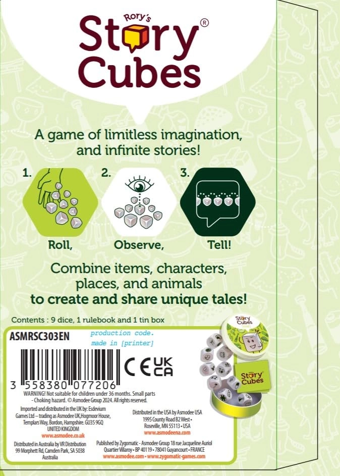 Rory's Story Cubes: Voyages