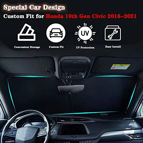 Front Windshield Sun Shade - Honda CR-V 2017|2018|2019|2020|2021|2022