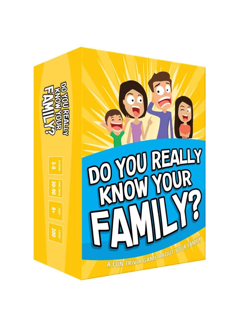 GE Do You Really Know Your Family? - 8 and up