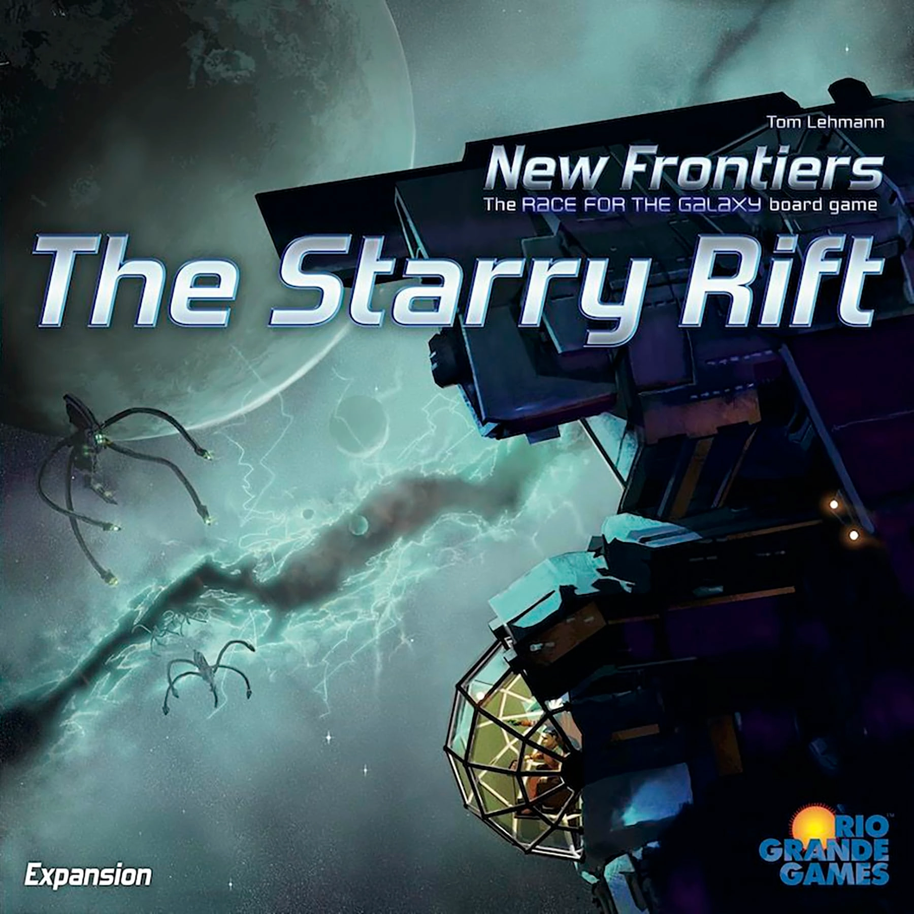 Rio Grande Games The Race for The Galaxy: New Frontiers Starry Rift + The Race for The Galaxy