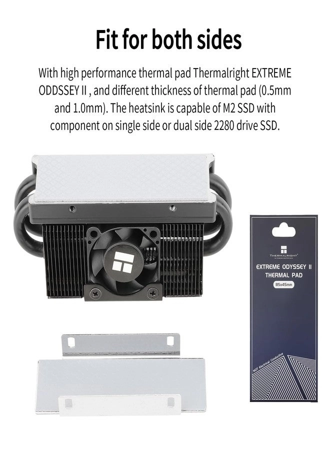 HR10 2280 PRO - Double Sided Heatsink 4 heatpipes