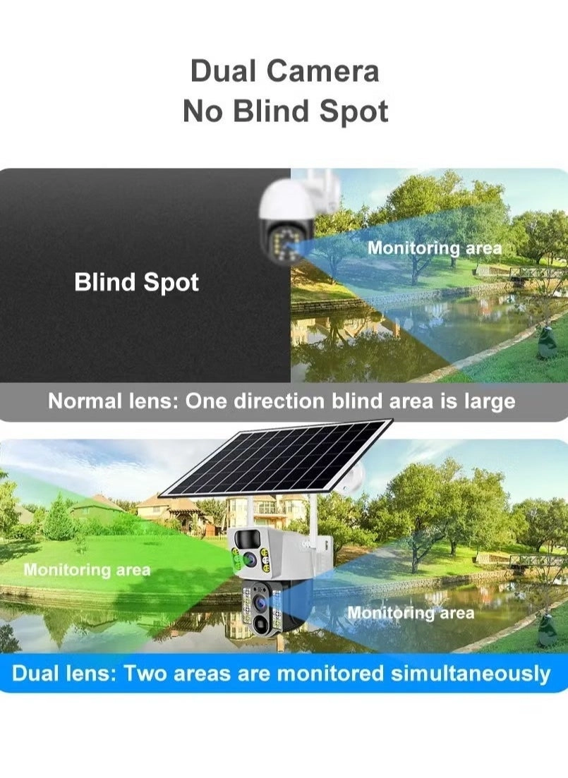 Solar Powered 4G Surveillance Camera