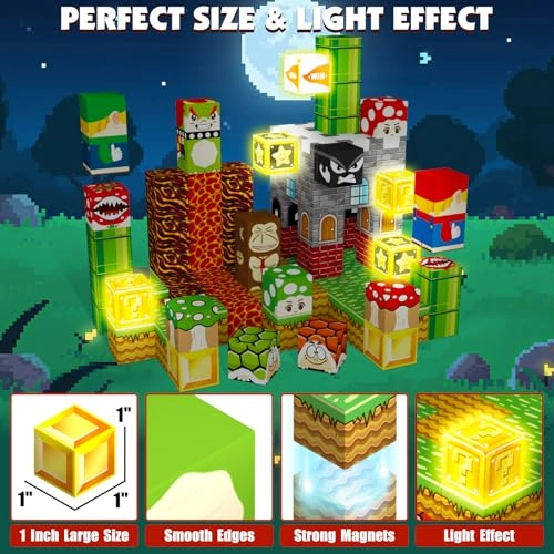 Magnetic Building Blocks - 100 pcs