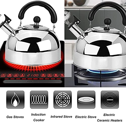 Stovetop Induction Whistling Kettle - 5L