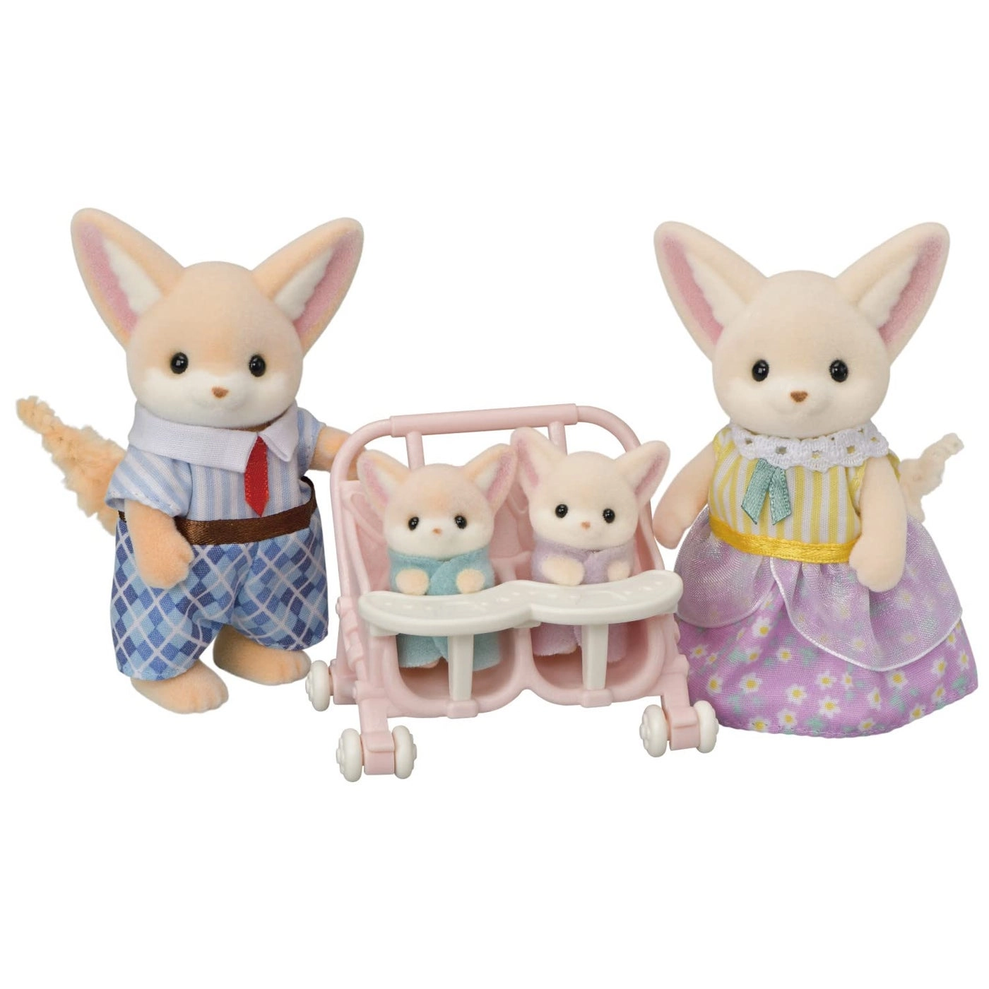 Fennec Fox Family - Collectible Doll Figures (CC2069) 4 pcs