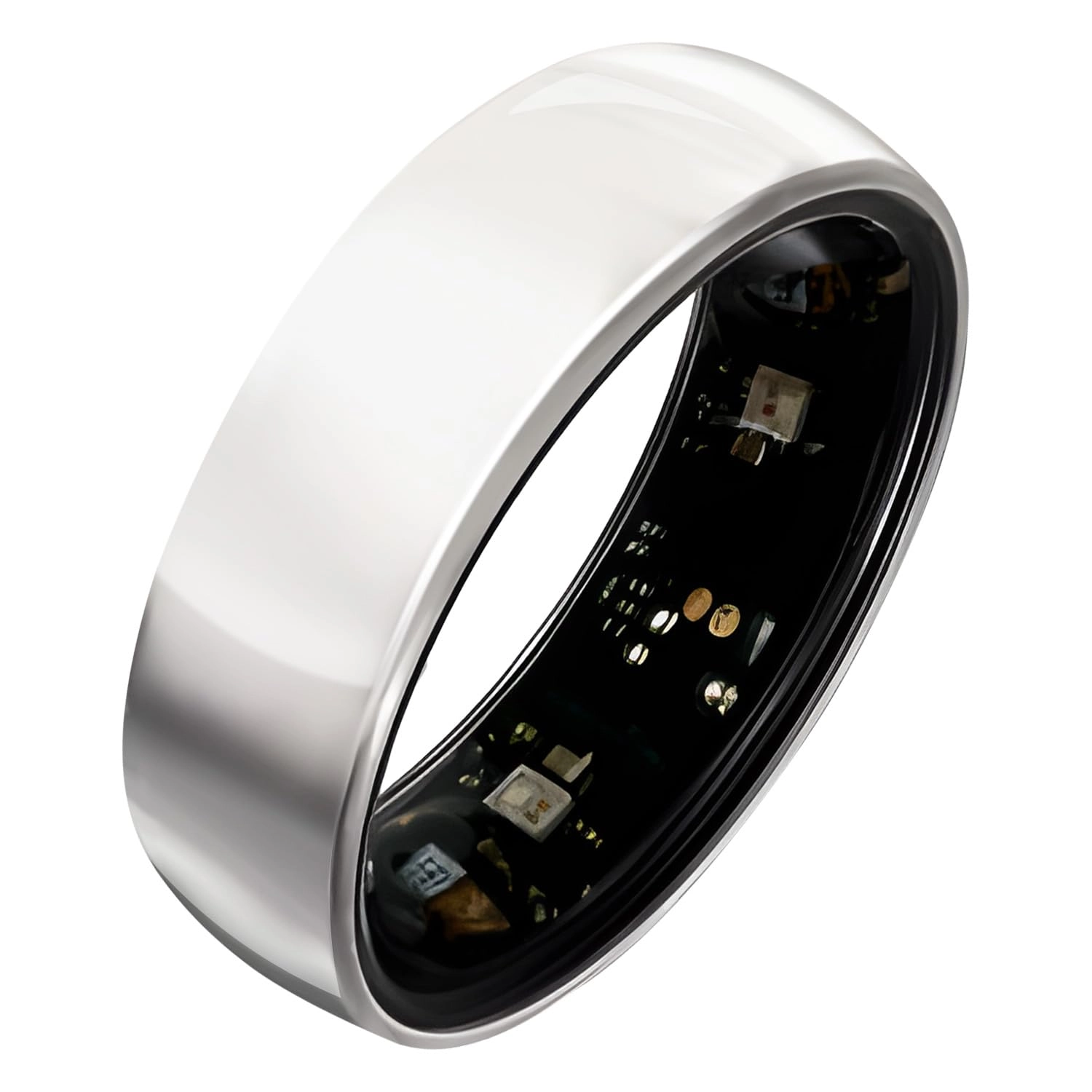 Smart Fitness Ring - Titanium 40+ Days Battery Life Rose Gold