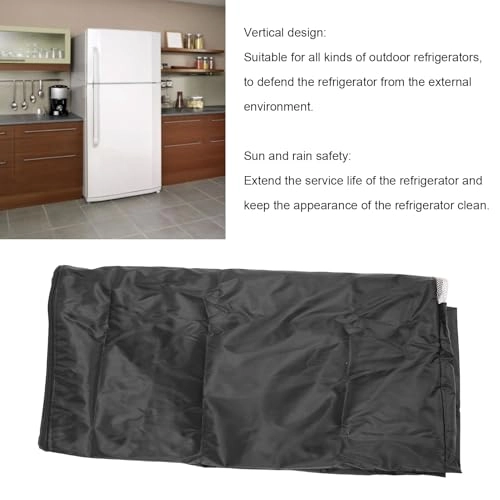 Refrigerator Cover - Water and Dust Proof 210d oxford fabric