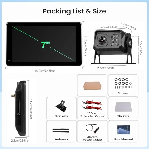 Wireless Reversing Camera - Night vision Wireless 1080P