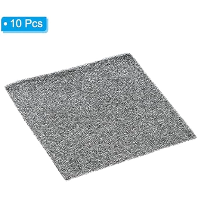 FILTER FOAM SPONGES - 120MM 10 PACK BLACK