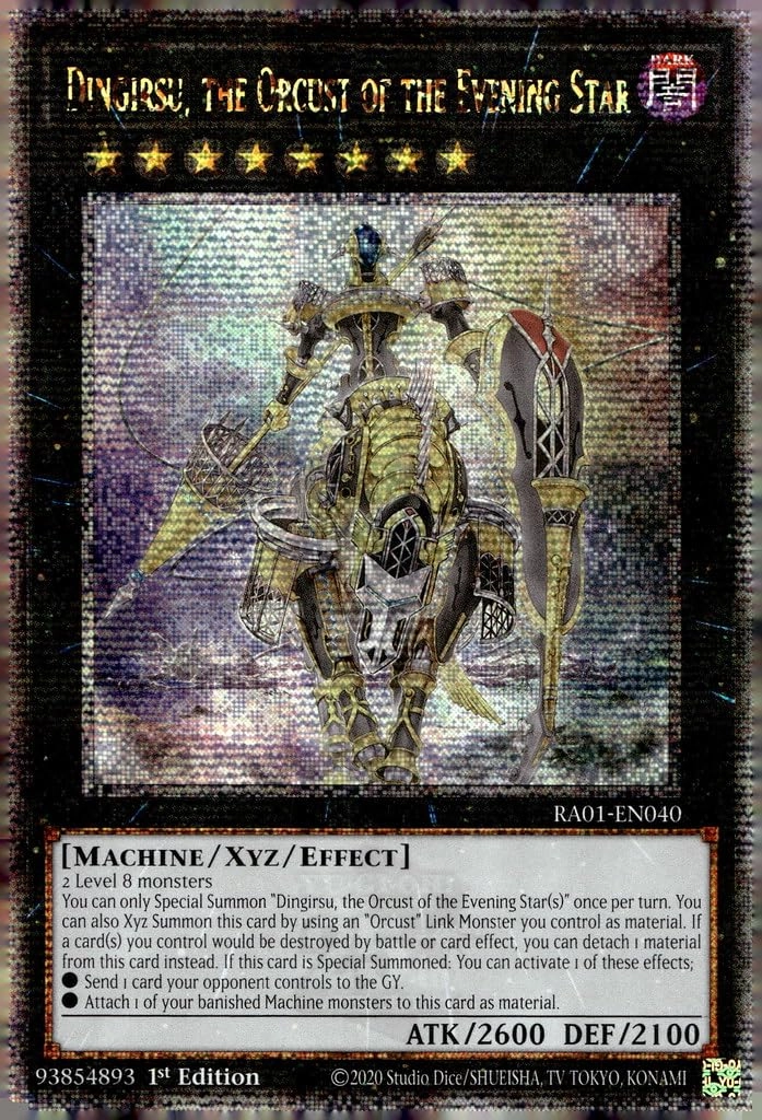 Yu-Gi-Oh! Star Dingirsu, The Orcust of The Evening Star - RA01-EN040