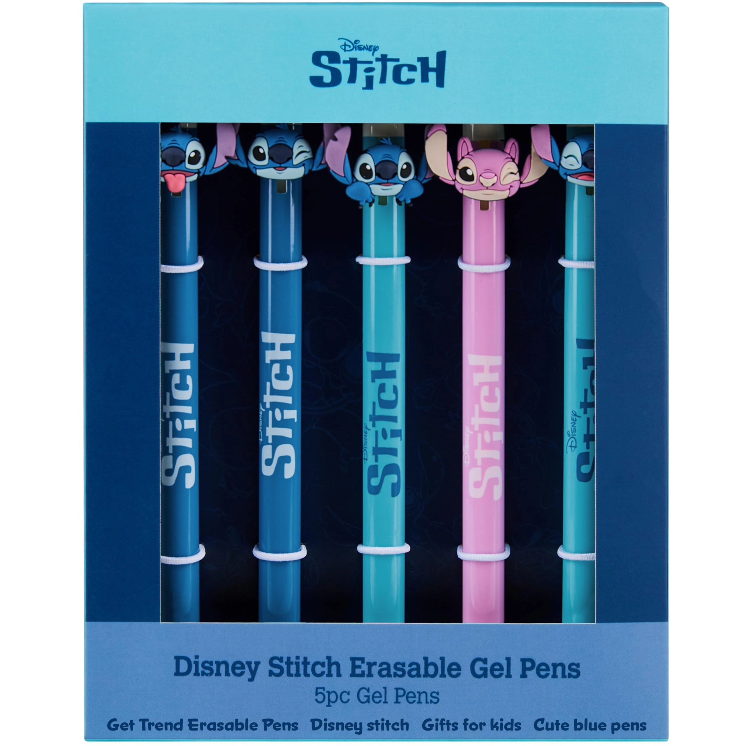 PYRAMID Disney Stitch Erasable Gel Ink Pens - 5.0 Count 0.02in Millimeters