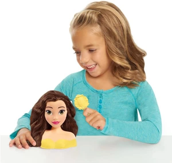 Belle Mini Styling Head - Beauty and The Beast Pretend Play