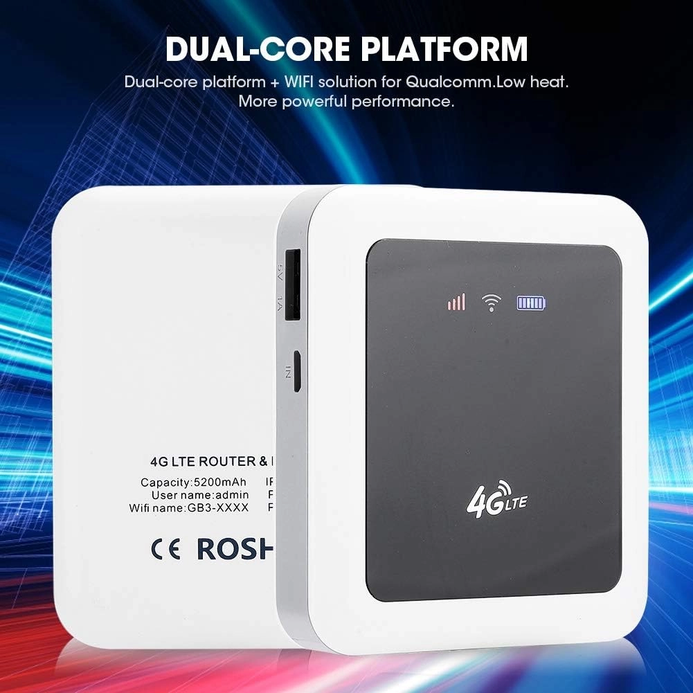 4G LTE Mobile Hotspot - 150 Mbps IEEE 802.11n