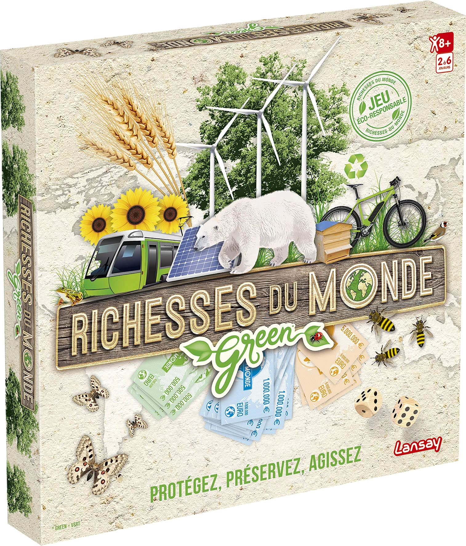 Lansay Riches of the World: Green Edition - Educational Game