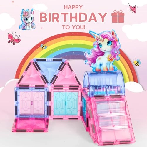 Magnetic Tiles Unicorn - 49 pcs