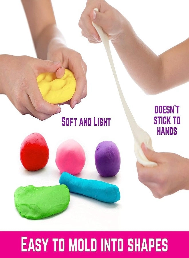 Air Dry Clay - Non-Toxic Non-Sticky 12 pcs.
