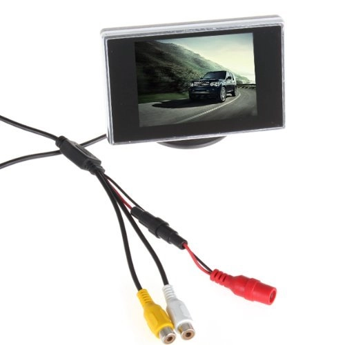 TFT-LCD Car Rearview Mirror Monitor - 3.5 Inches