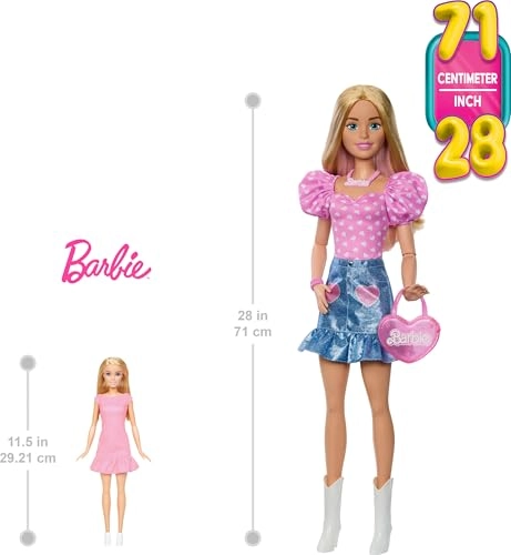 Fashion Doll - 28 Inches Blonde Ages 3+