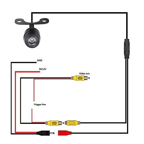 Reverse Parking Camera - Night vision Wired 720*540 pixels