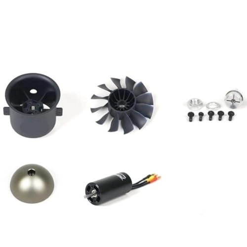 LINHUABAI 70mm 12-Blade Ducted Fan - Brushless Motor 3060 1900KV 6S