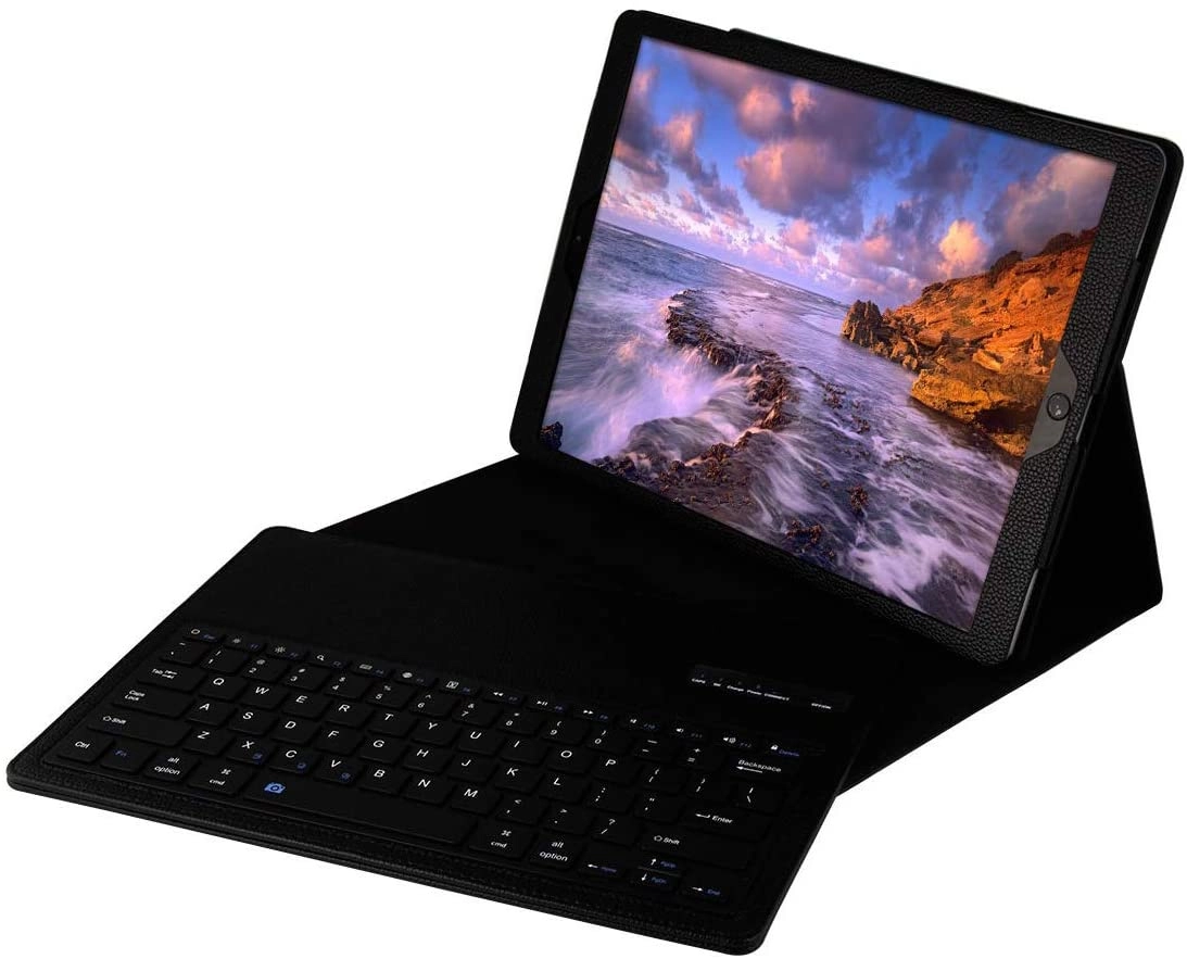 Keyboard Stand Case with Detachable Bluetooth Keyboard for iPad Pro 12.9-inch