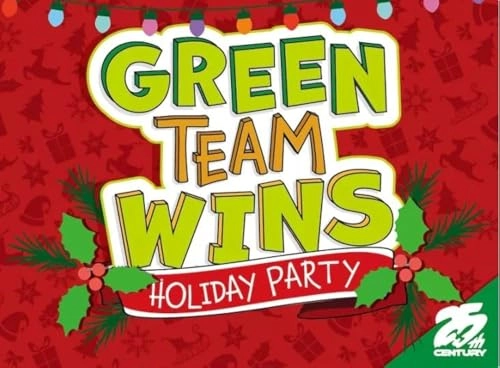 Green Team Wins: Holiday Party - English All Ages